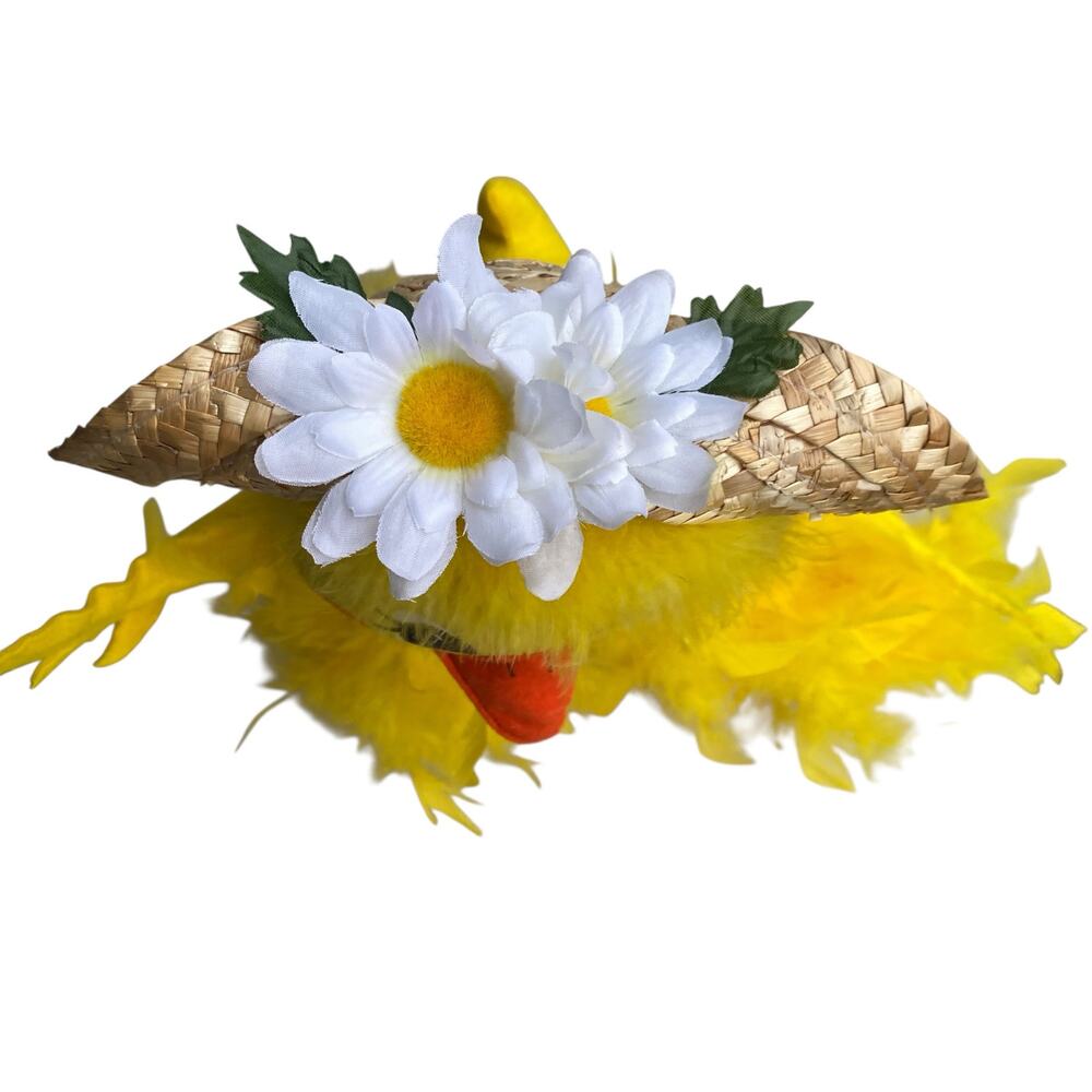 Vintage Annalee 18” Momma Duck Feather Figurine Doll Yellow 2006 Collectible - Picture 7 of 10